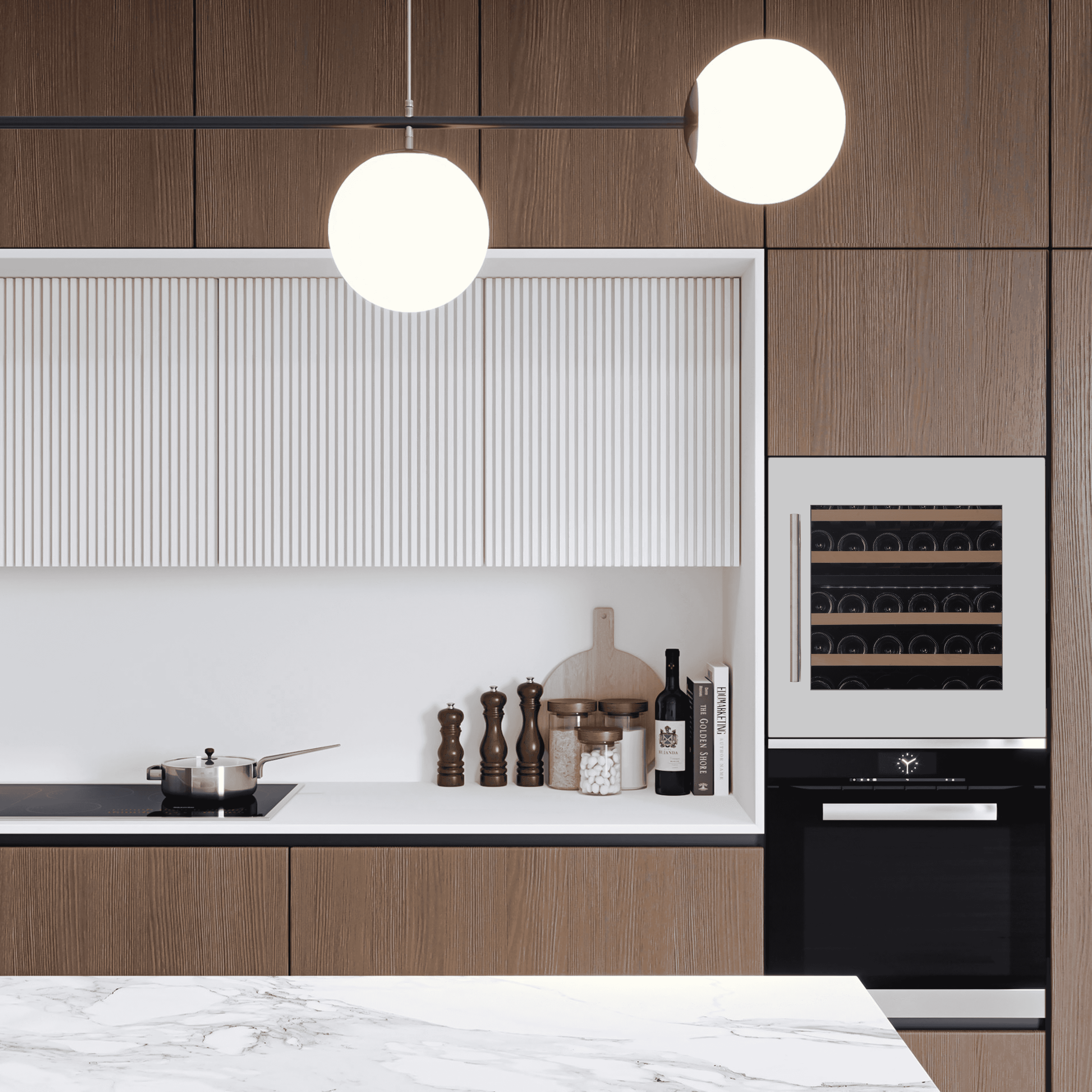 Kitchen Built-in 60, Dubbelzon, Rostfri Kitchen Built-in 60, Dubbelzon, Rostfri