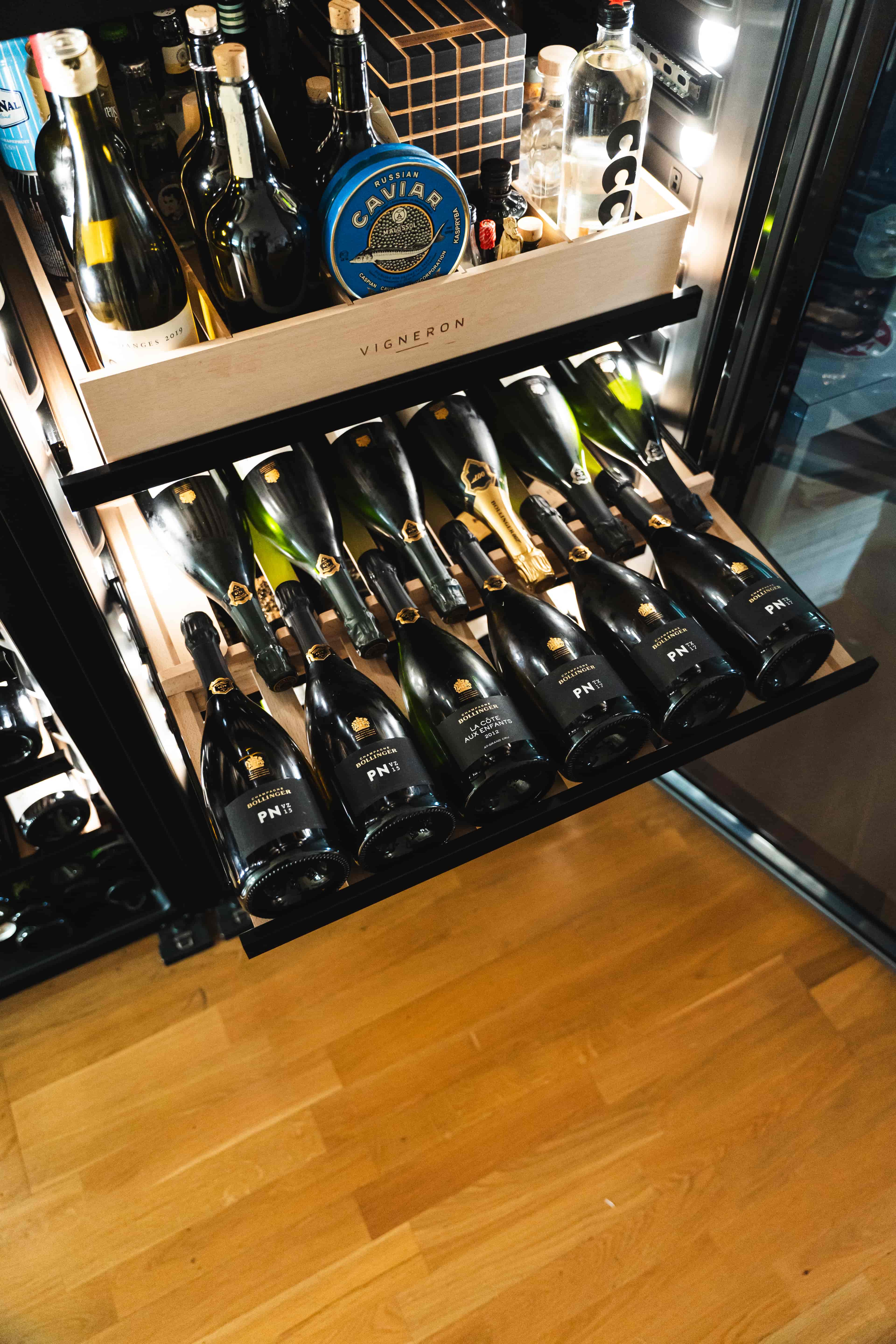 Champagnehylla Richard Juhlin VS130/170 Champagnehylla Richard Juhlin VS130/170