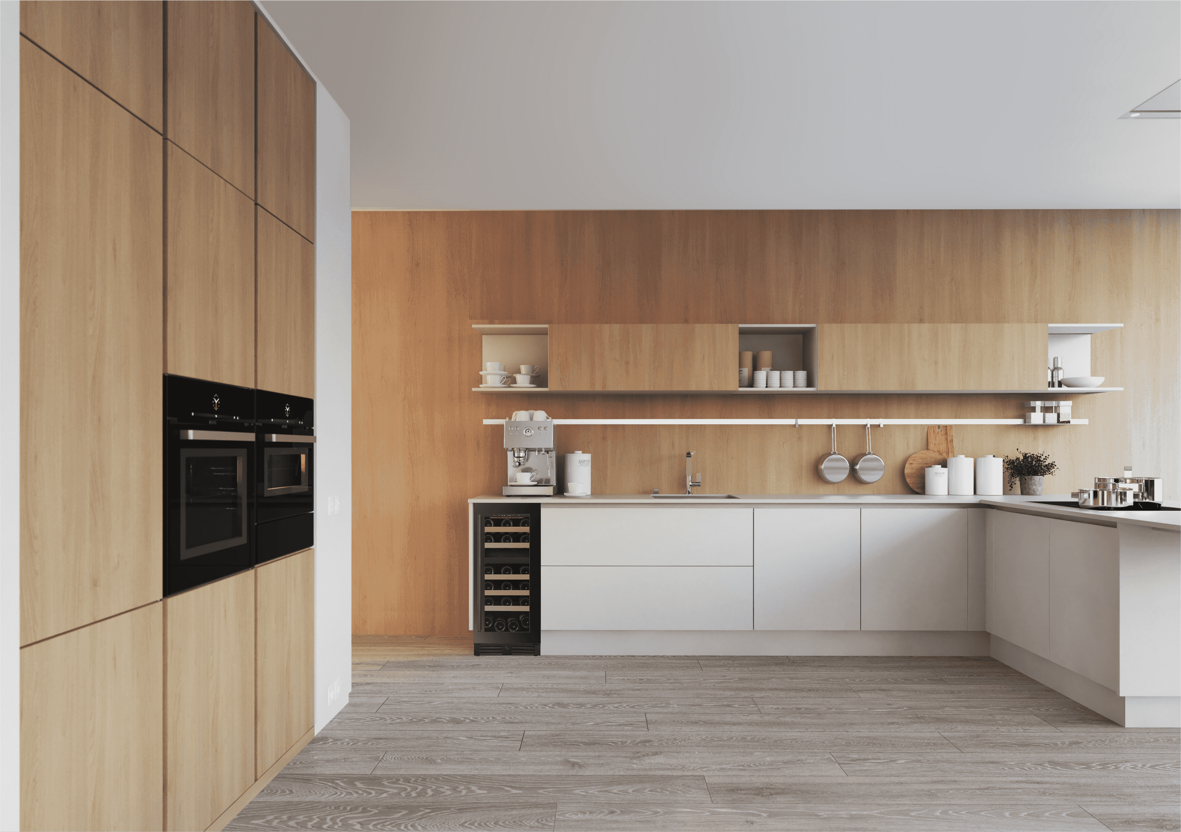 Demo - Kitchen Collection 40, Dubbelzon, Svart Demo - Kitchen Collection 40, Dubbelzon, Svart