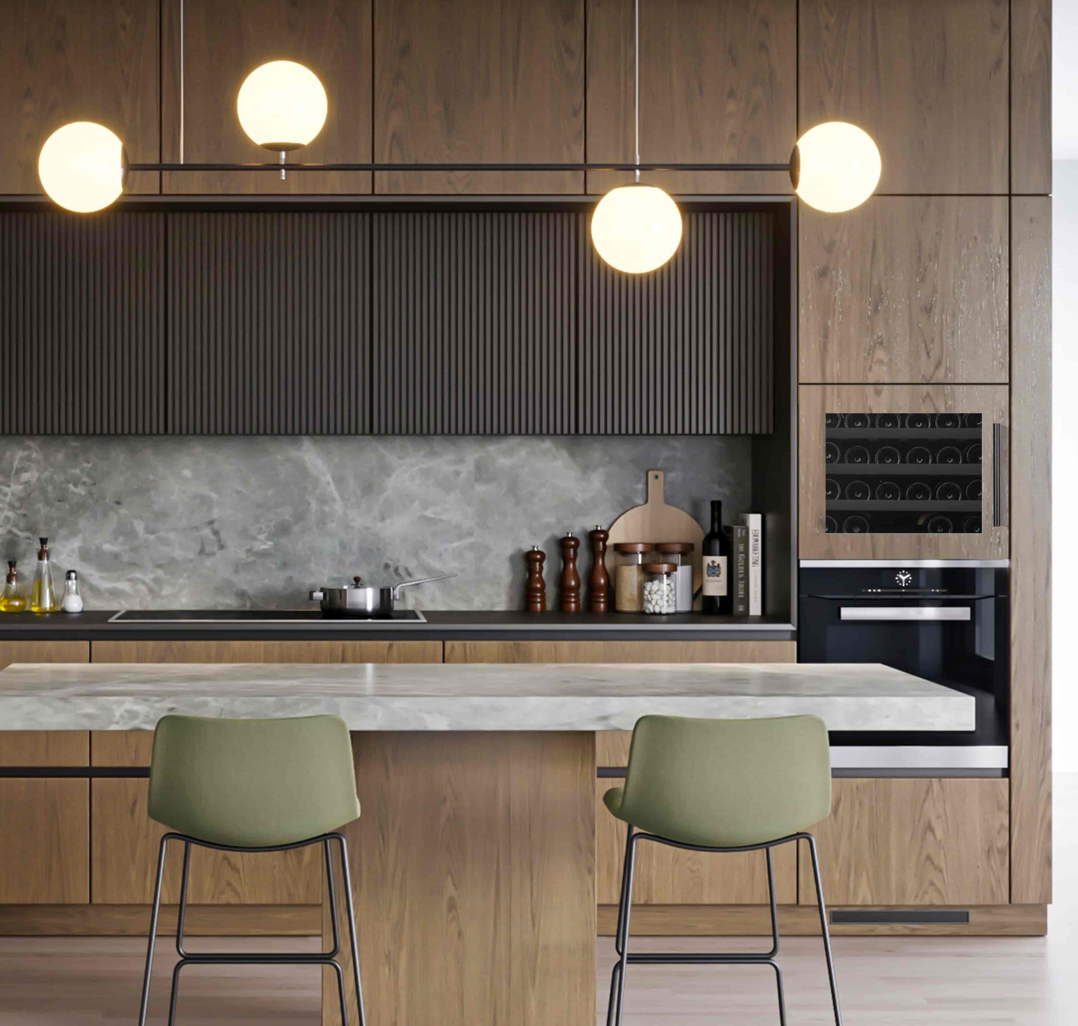 Demo, Kitchen Integrated 45, Singelzon Demo, Kitchen Integrated 45, Singelzon