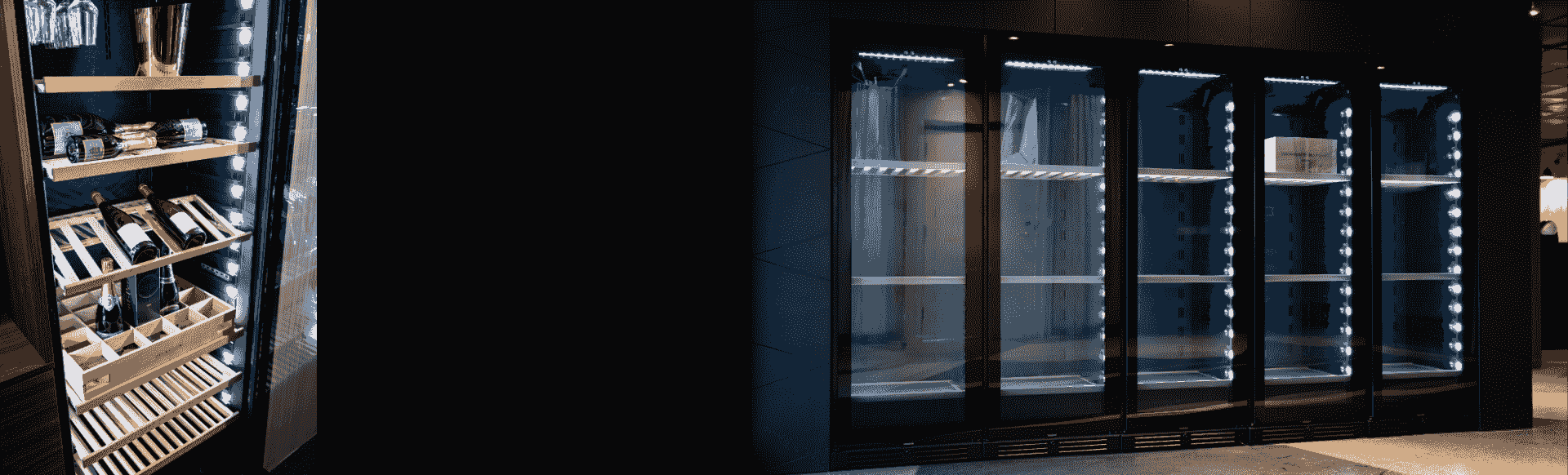 Vinkyl med en temperaturzon