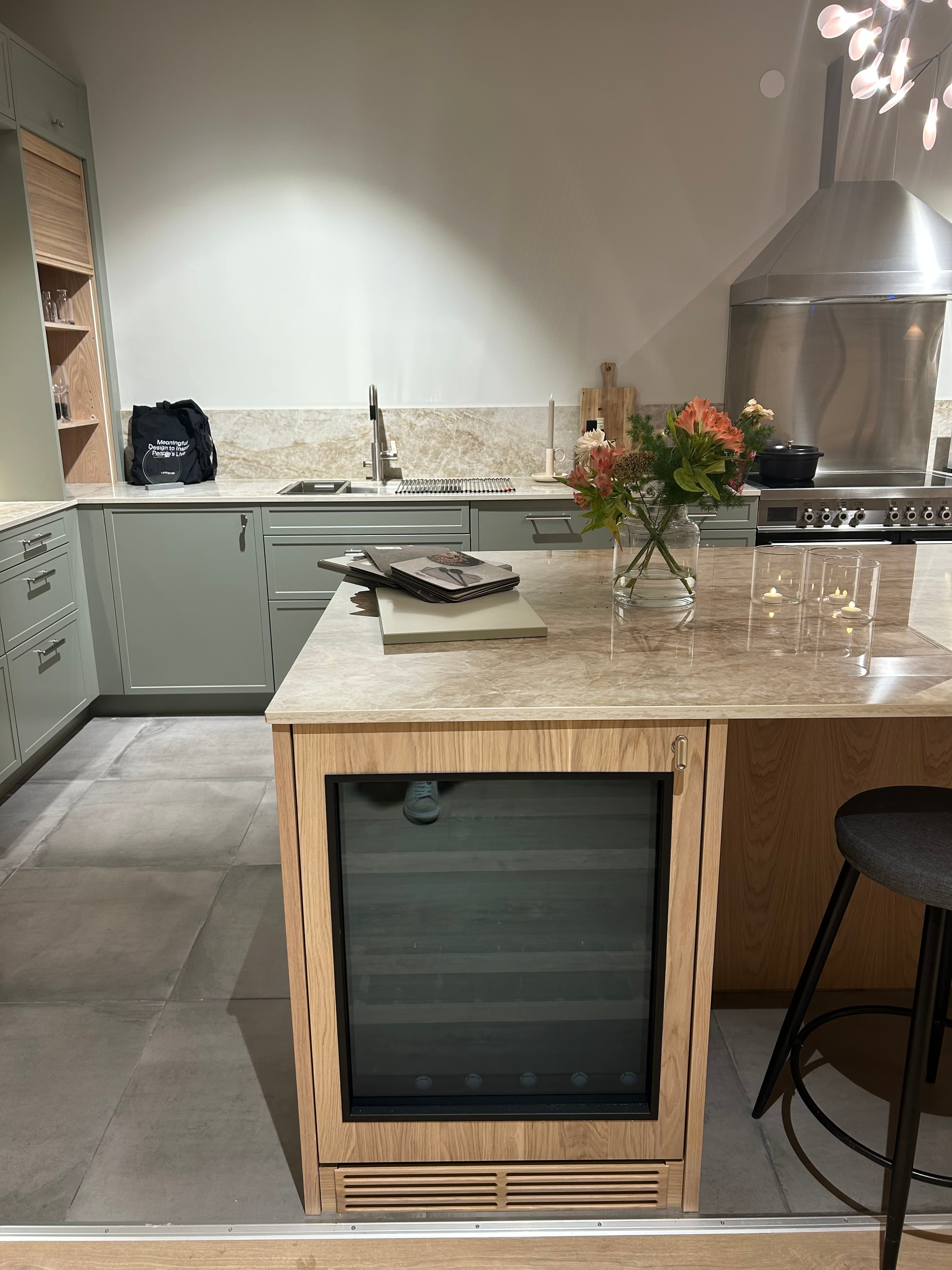 vinkyl till köket med vigneron