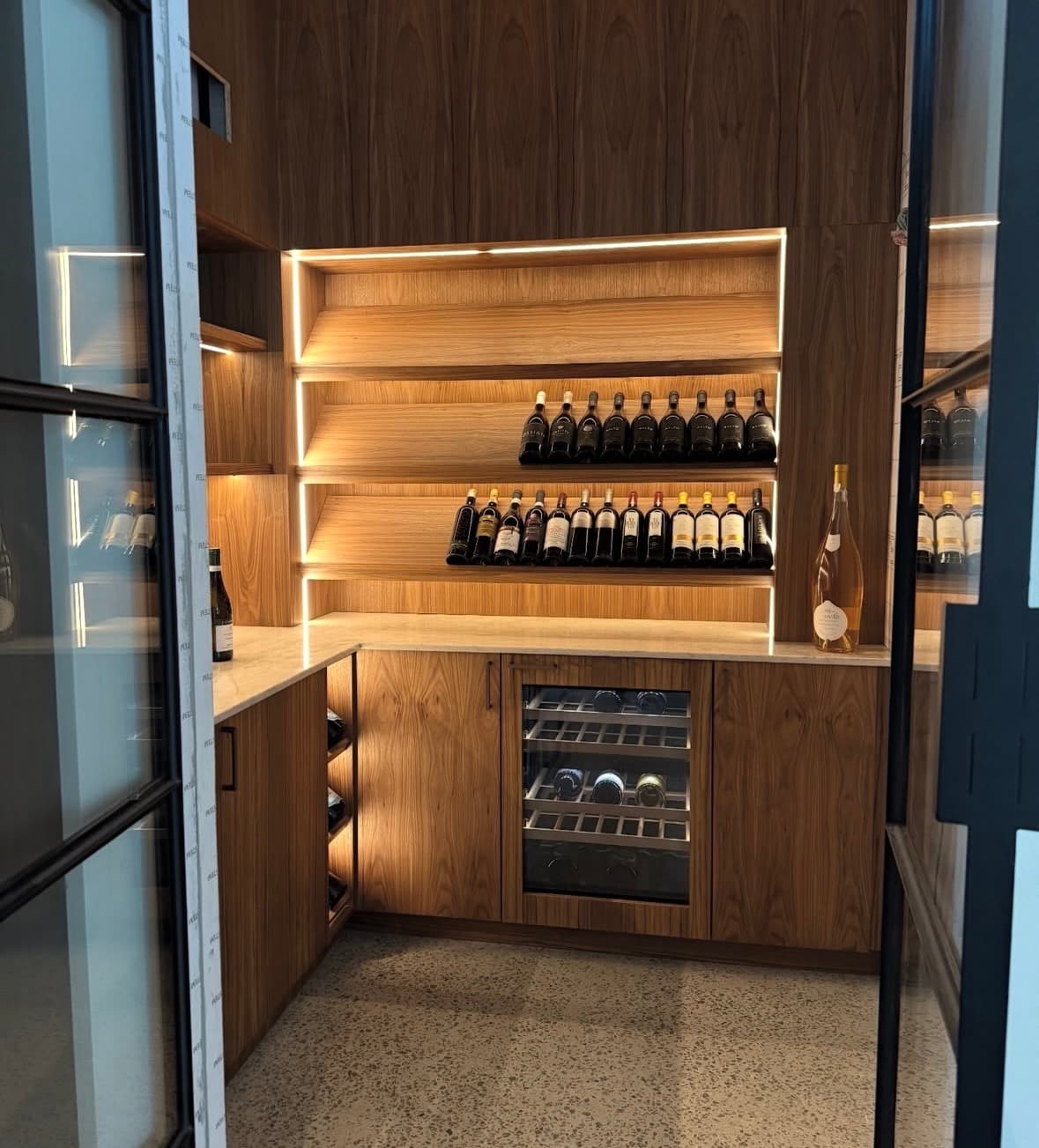 vigneron vinvägg hotell och restaurang vinkyl