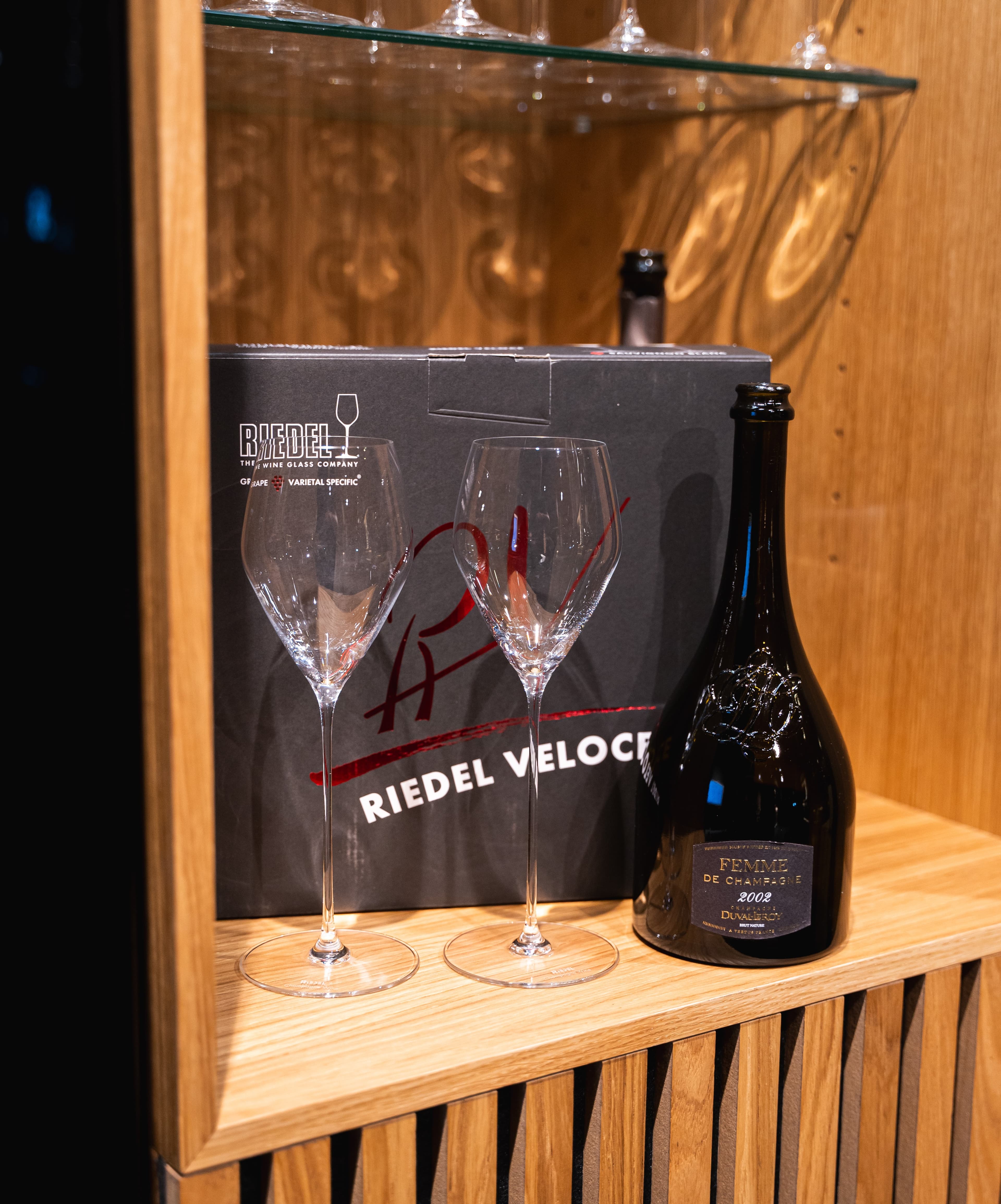 Riedel Veloce ❤️ Vigneron 