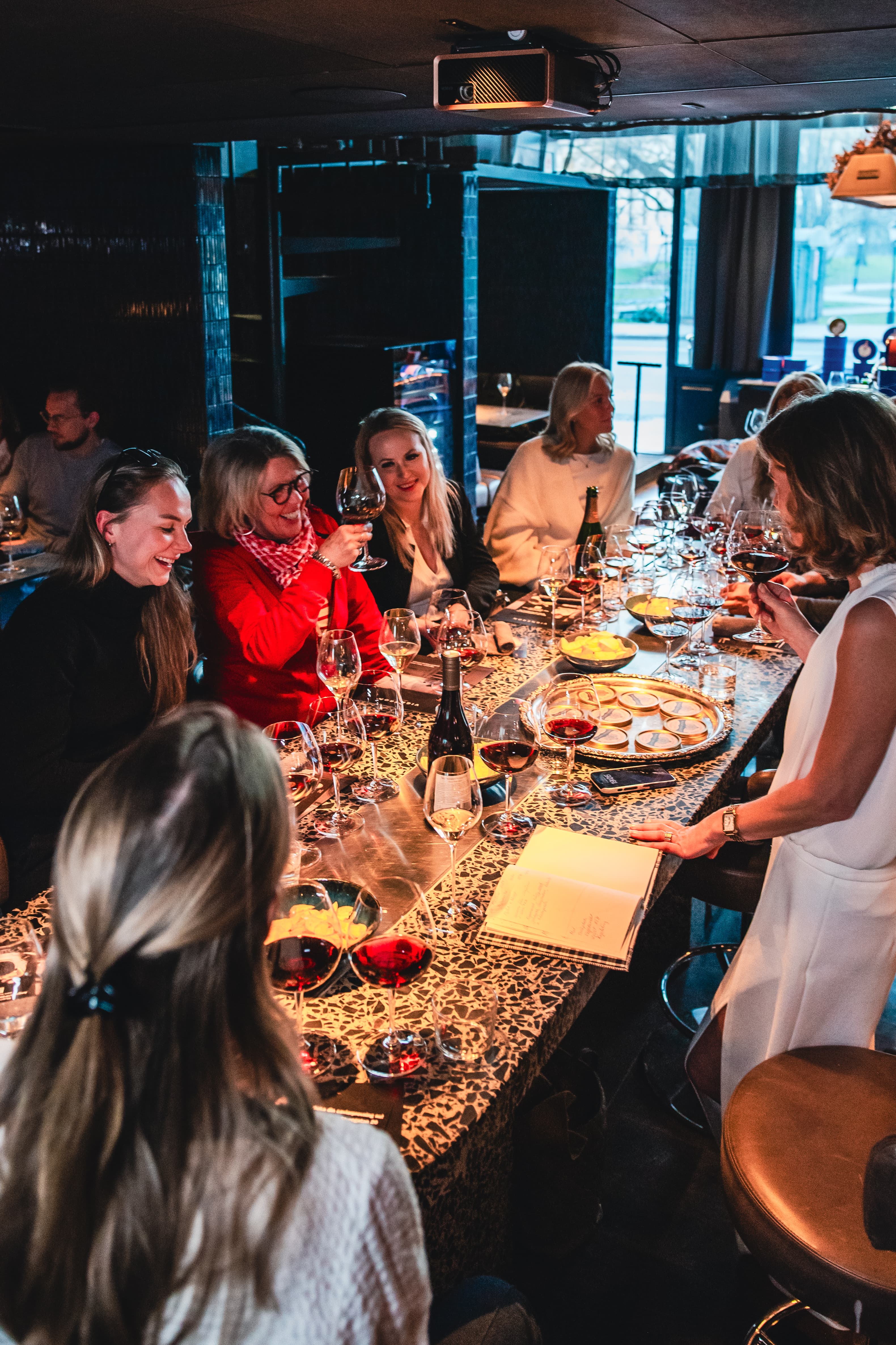 vigneron vinprovning