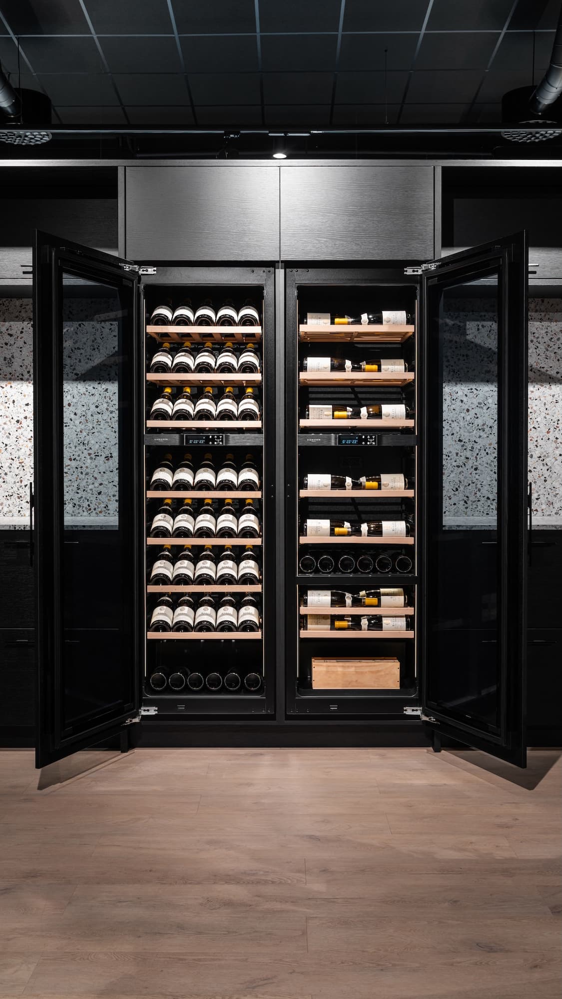 vinkyl till köket med vigneron