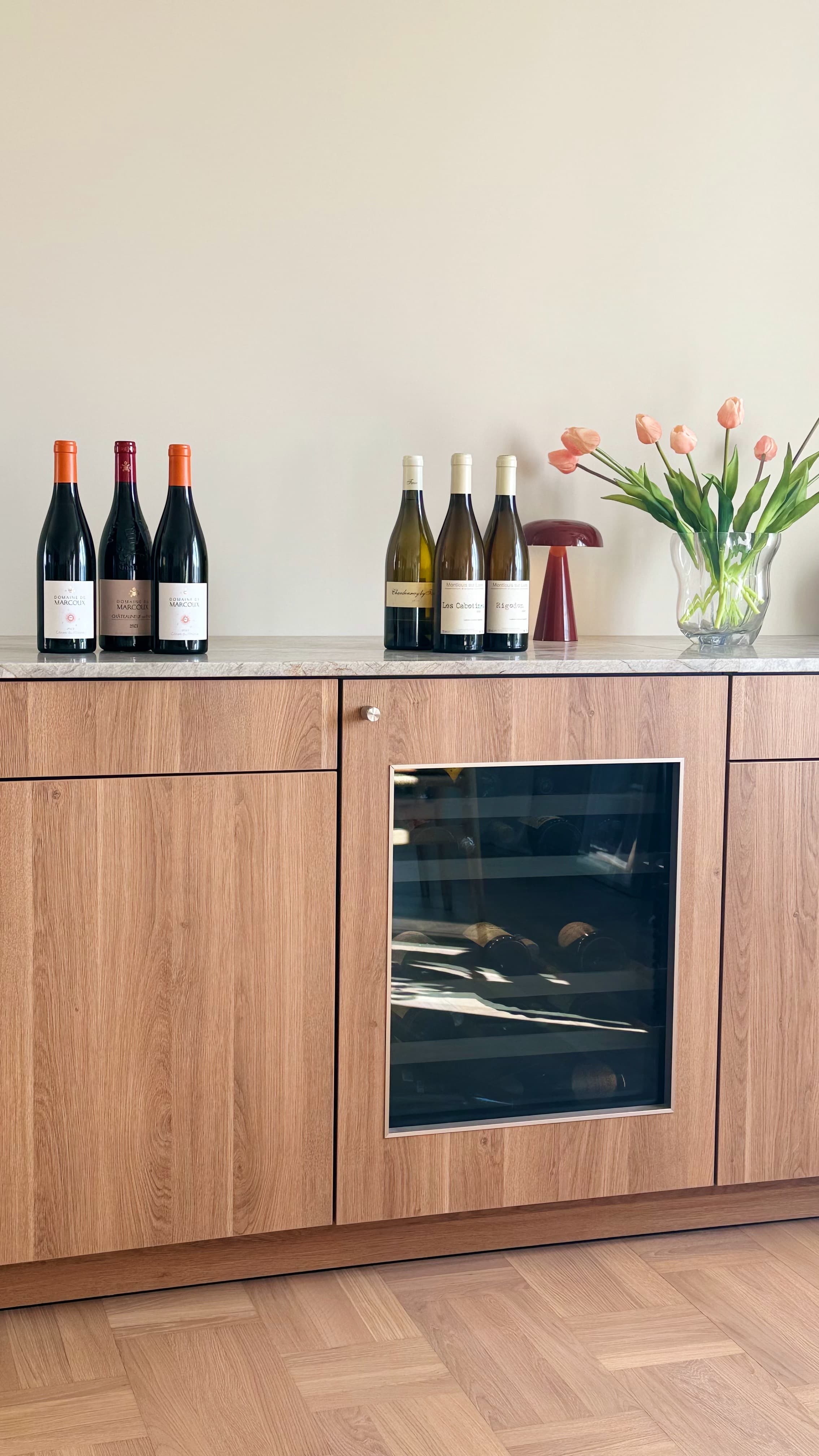 vinkyl till köket med vigneron